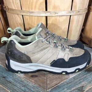 Danner Nobo Low 3” Goretex Waterproof Tan Leather Hiking Shoes Womens Size 8.5